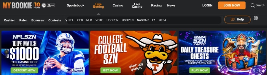 mybookie bonus info