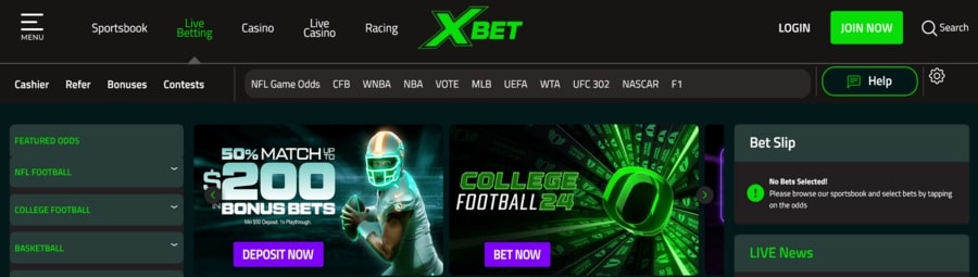 xbet bonus info